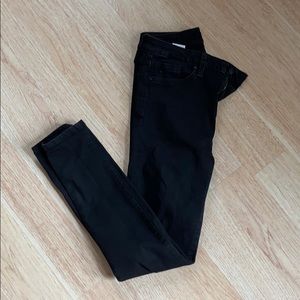 Joe’s Black high rise skinny jeans